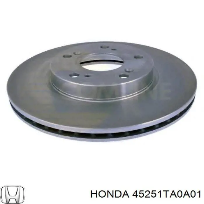 Передние тормозные диски 45251TA0A01 Honda