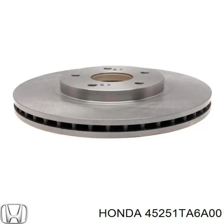 Передние тормозные диски 45251TA6A00 Honda