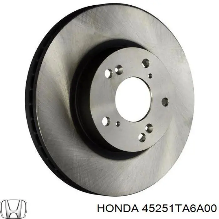 45251TA6A00 Honda диск тормозной передний