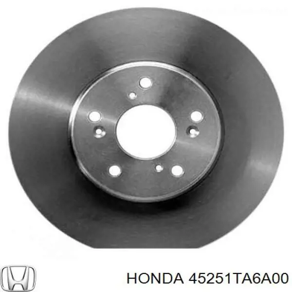 Freno de disco delantero 45251TA6A00 Honda/Acura