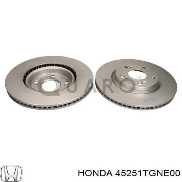 45251TGNE00 Honda тормозные диски