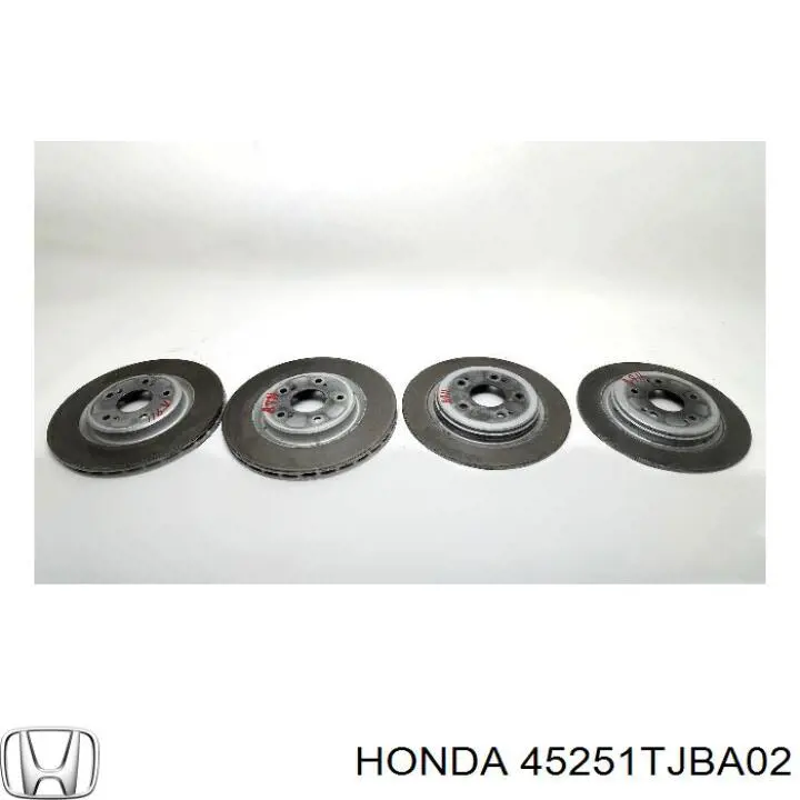 Freno de disco delantero 45251TJBA02 Honda/Acura