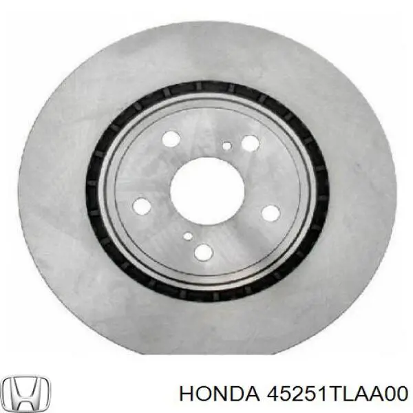 Тормоз дисковый передний Honda 45251TLAA00 цена, от 41.81 USD