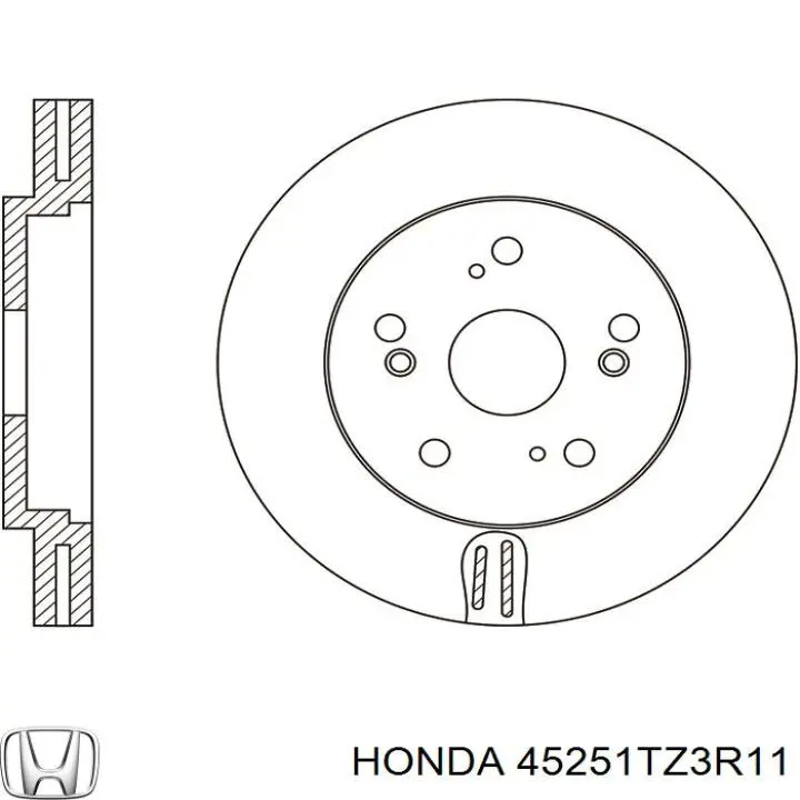 45251TZ3R11 Honda