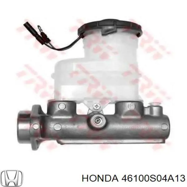 Цилиндр главный тормоза (гидротормозов) Honda 46100S04A13 цена, от 81.98 USD