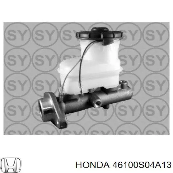 Купить 46100S04A13 Honda Главный тормозной цилиндр