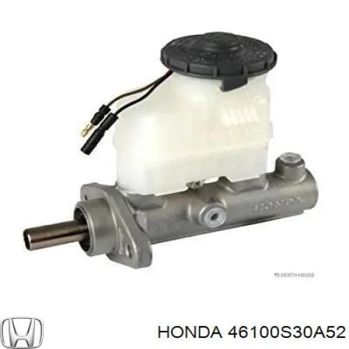 Цилиндр тормозной главный на Honda Prelude V 