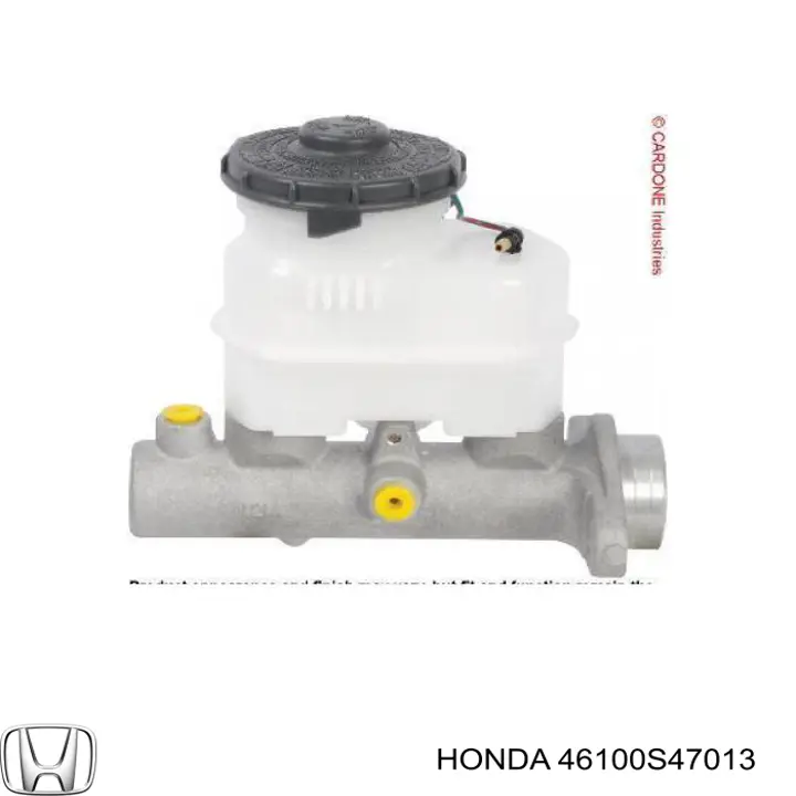 46100S47013 Honda цилиндр тормозной главный