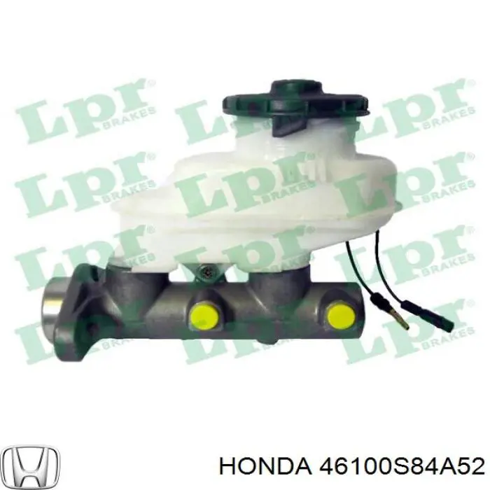 Цилиндр главный тормоза (гидротормозов) Honda 46100S84A52 цена, от 38.27 USD