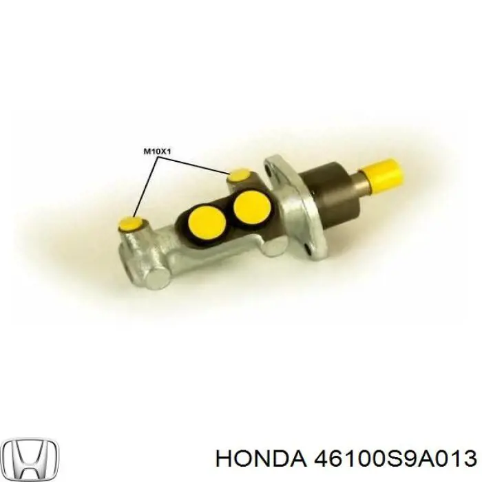 46100S9A013 Honda Цилиндр тормозной, главный