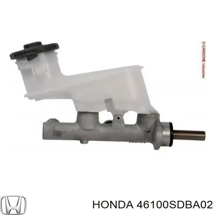 Цилиндр главный тормоза (гидротормозов) Honda 46100SDBA02 цена, от 70.40 USD