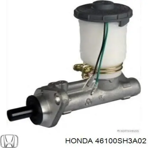 Главный тормозной цилиндр 46100SH3A02 Honda