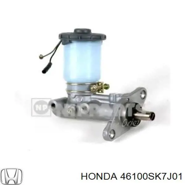 Цилиндр главный тормоза (гидротормозов) Honda 46100SK7J01 цена, от 372.91 USD