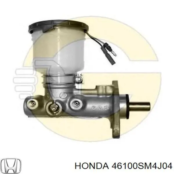 46100SM4J04 Honda цилиндр тормозной главный