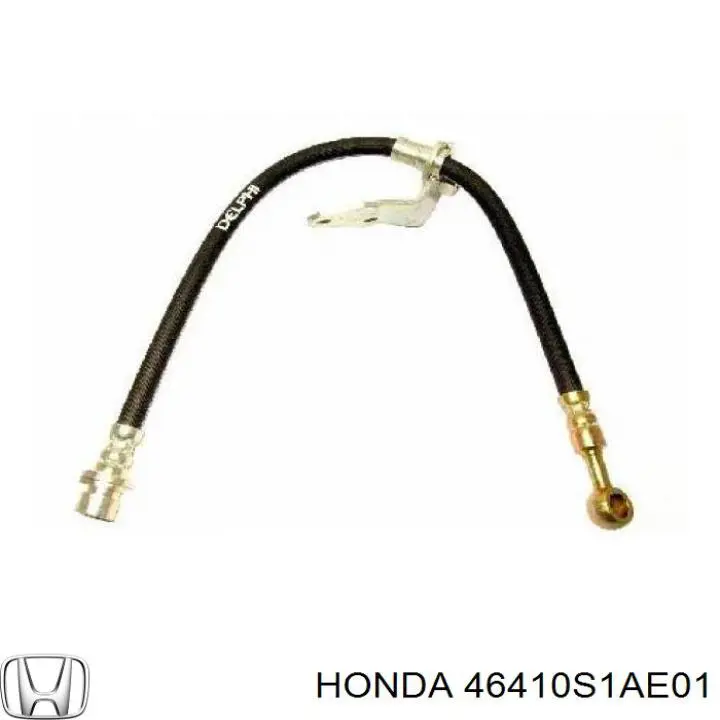Шланг тормозной передний правый Honda 46410S1AE01