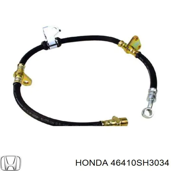 Шланг тормозной передний правый 46410SH3034 Honda