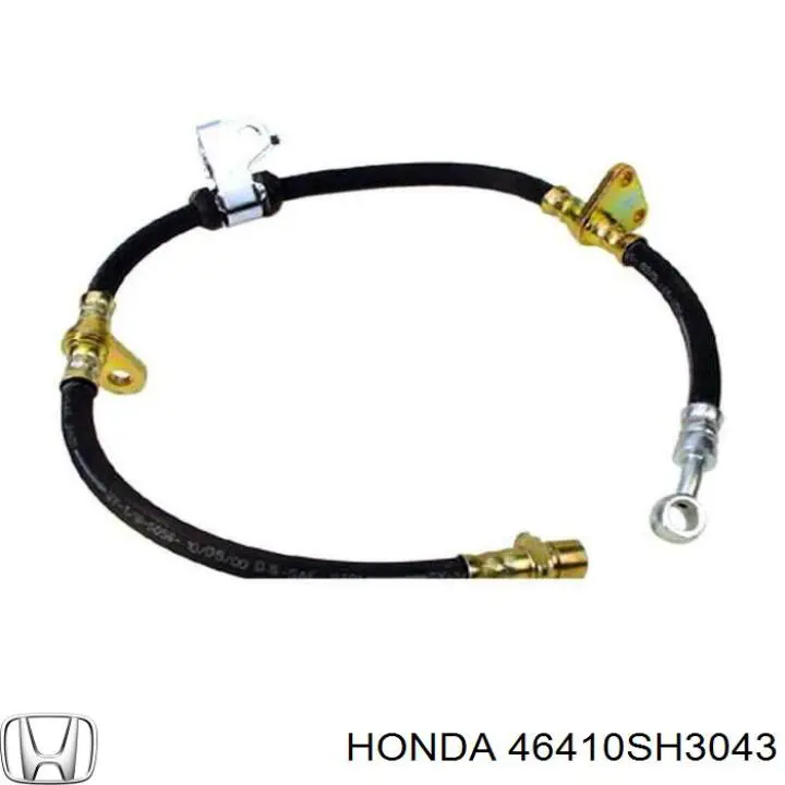 Tubo flexible de frenos delantero derecho 46410SH3043 Honda