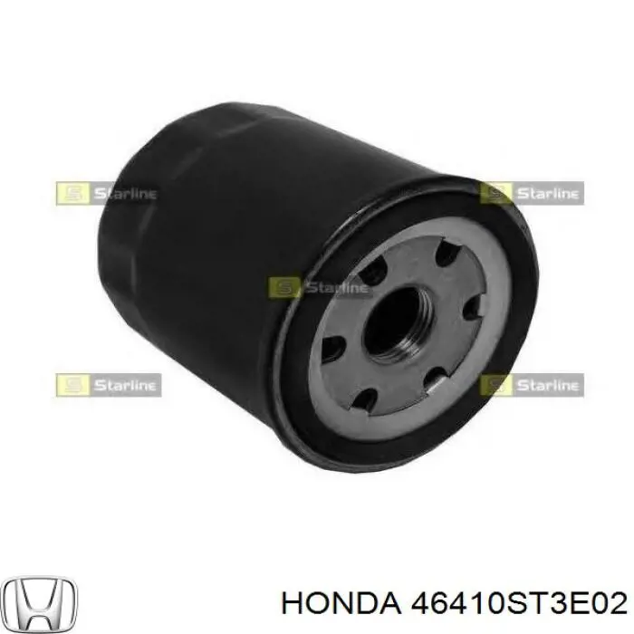 Передний правый тормозной шланг Honda 46410ST3E02