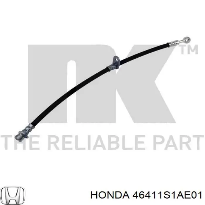 Шланг тормозной передний, левый Honda 46411S1AE01 цена, от 7.06 USD