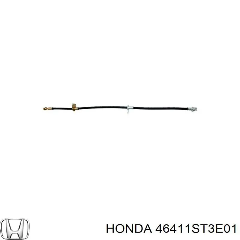 Шланг тормозной передний, левый Honda 46411ST3E01 цена, от 18.17 USD
