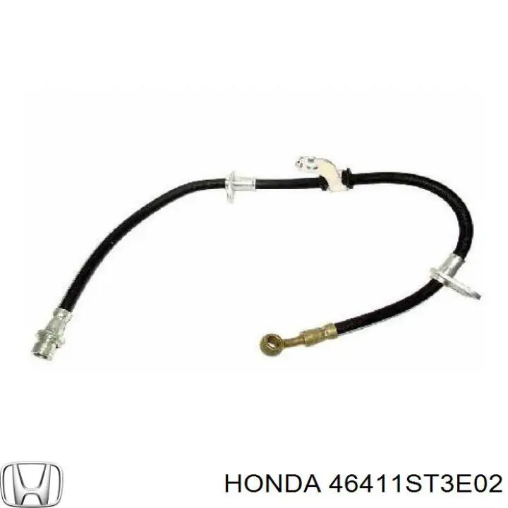 Купить 46411ST3E02 Honda Шланг тормозной передний левый