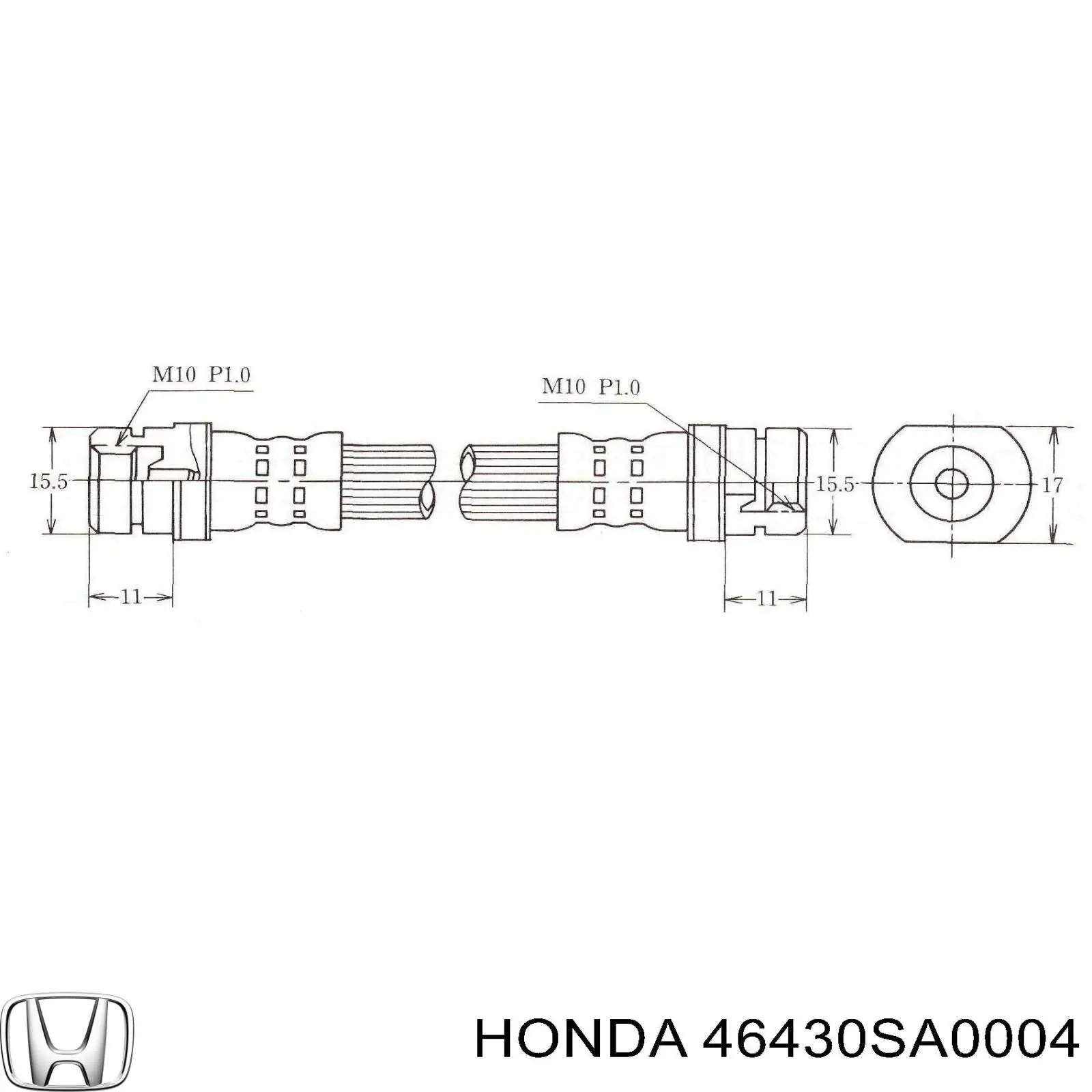  46430SA0004 Honda