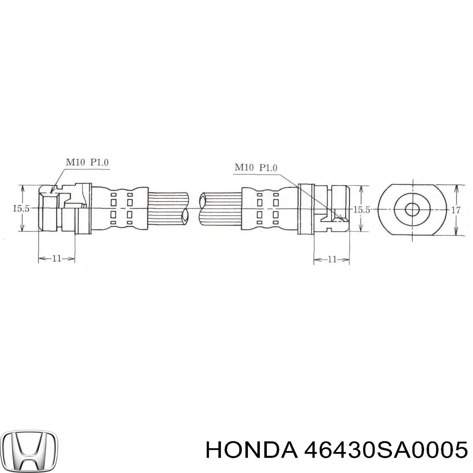 46430SA0005 Honda 