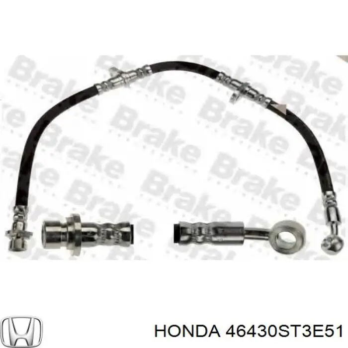 46430ST3E51 Honda шланг тормозной задний