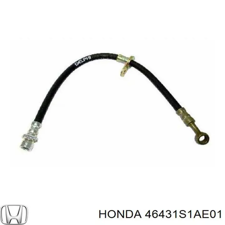 46431S1AE01 Honda шланг тормозной задний левый