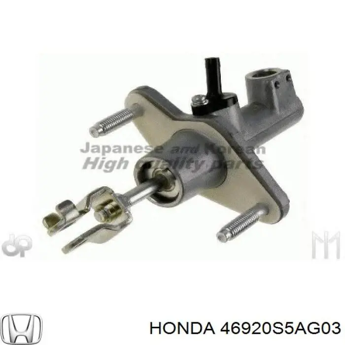 Цилиндр сцепления главный Honda 46920S5AG03