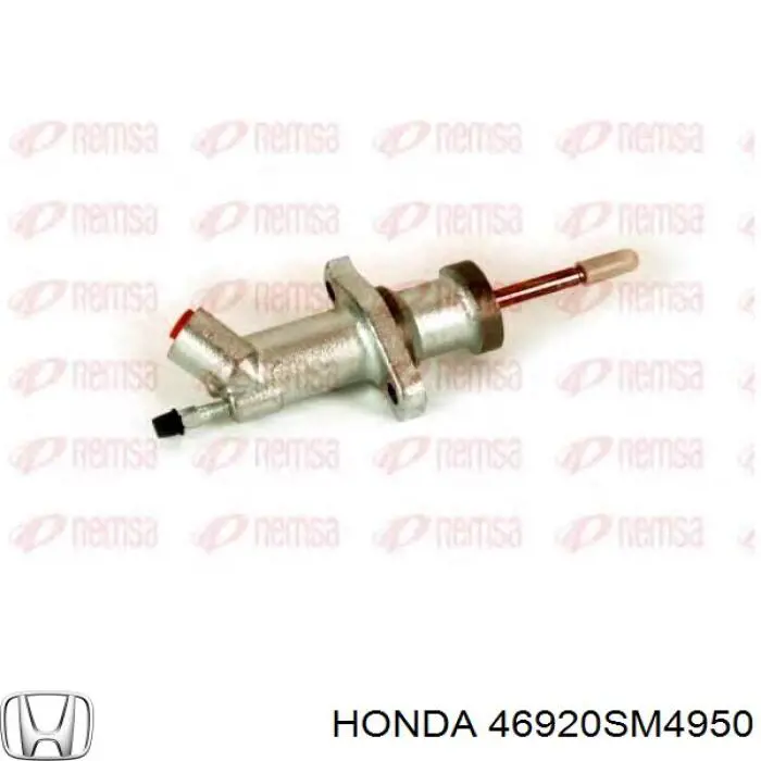  Главный цилиндр сцепления Honda Accord 4