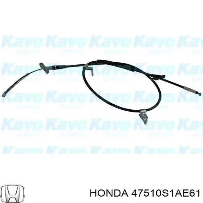 Трос стояночного тормоза задний правый Honda 47510S1AE61 цена, от 34.80 USD
