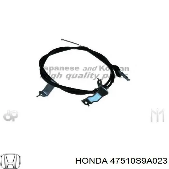 Трос стояночного тормоза задний правый Honda 47510S9A023 цена, от 23.50 USD