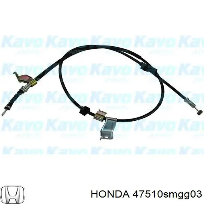 Трос ручного тормоза задний правый Honda 47510SMGG03