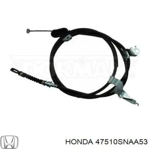 Купить 47510SNAA53 Honda Задний правый трос ручника