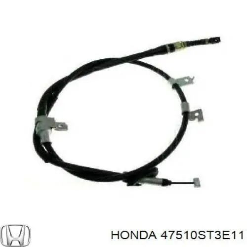 Cable de freno de mano trasero derecho 47510ST3E11 Honda