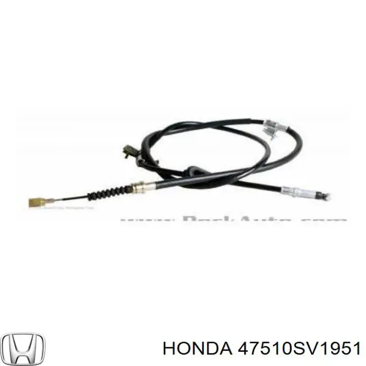 Трос ручного тормоза задний правый Honda 47510SV1951