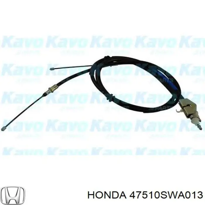 Купить 47510SWA013 Honda Задний правый трос ручника