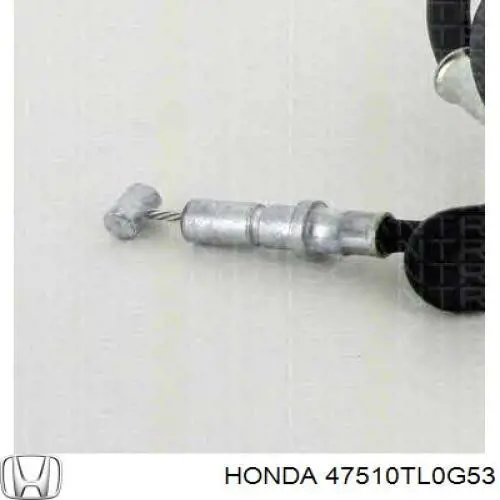 Трос ручного тормоза задний правый Honda 47510TL0G53