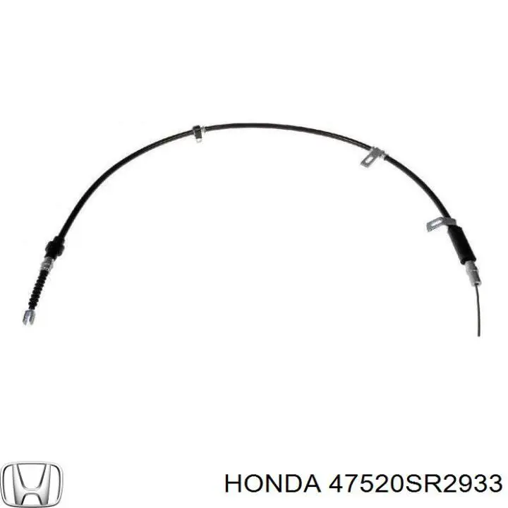 Трос стояночного тормоза задний правый Honda 47520SR2933 цена, от 28.35 USD