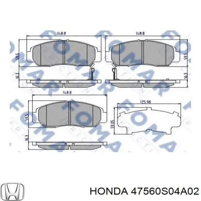 Трос ручного тормоза задний Honda 47560S04A02 цена, от 18.97 USD