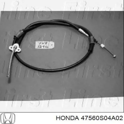 Трос ручника 47560S04A02 Honda