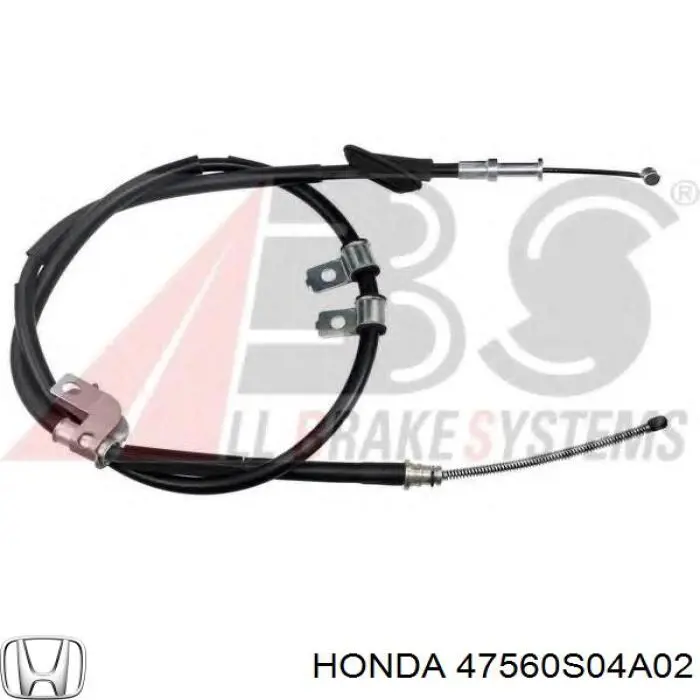 Трос ручного тормоза задний Honda 47560S04A02 цена, от 18.97 USD