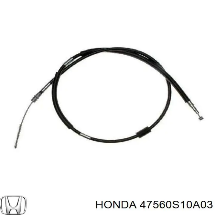 Трос ручного тормоза задний Honda 47560S10A03 цена, от 19.00 USD