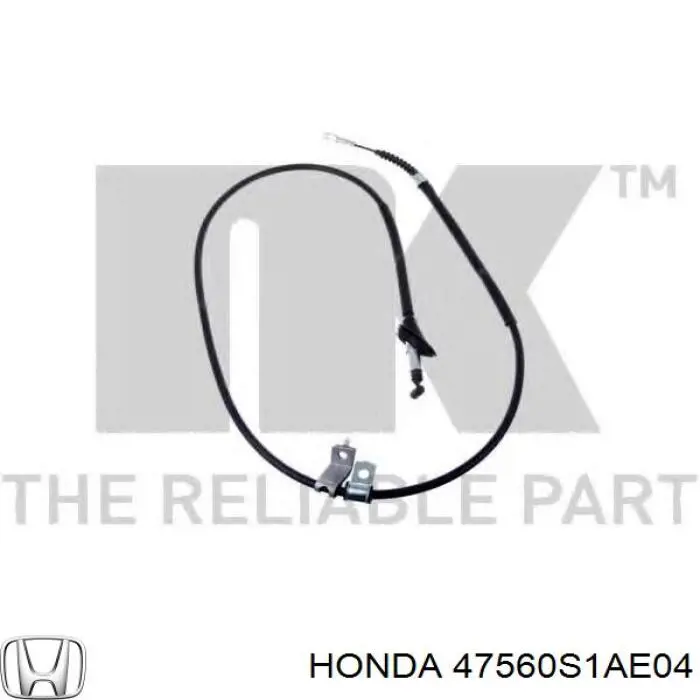 Трос ручного тормоза задний Honda 47560S1AE04 цена, от 23.59 USD