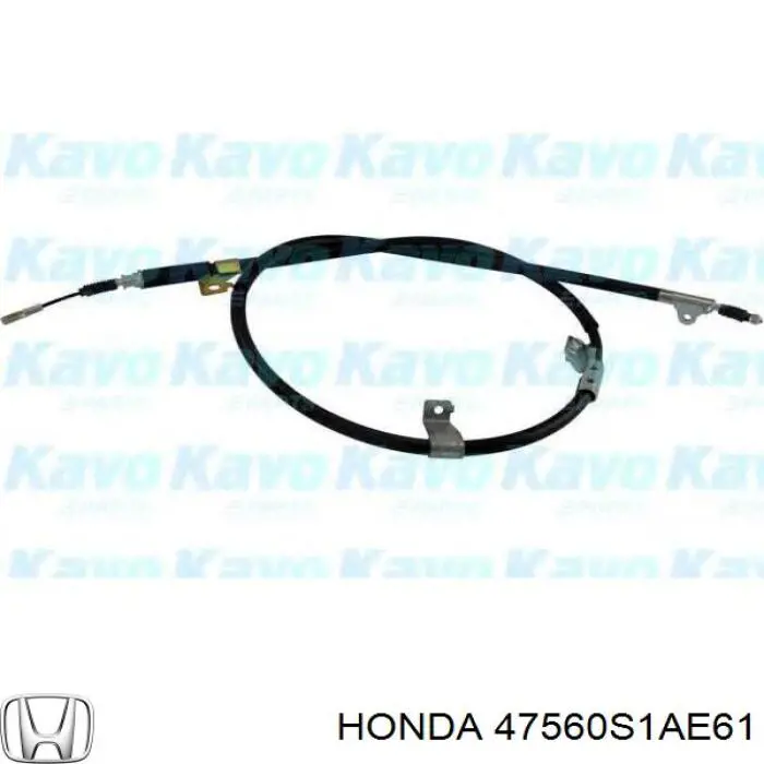 Трос ручного тормоза задний Honda 47560S1AE61 цена, от 44.69 USD