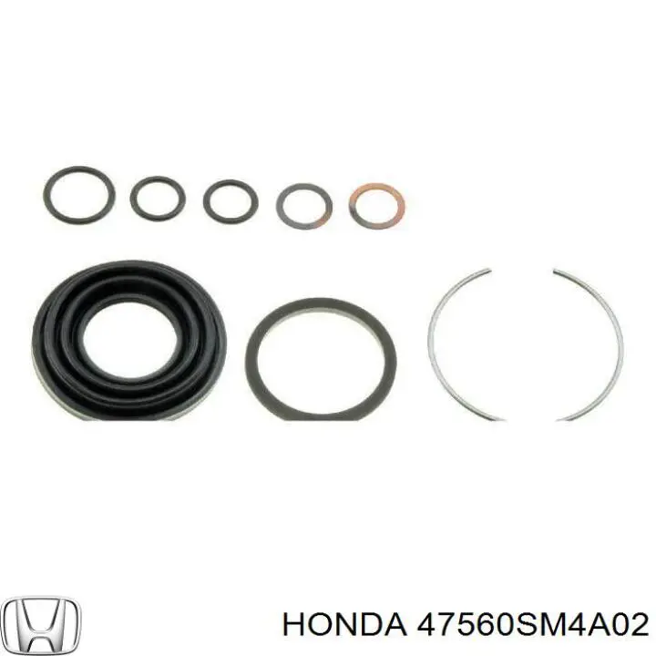 47560-SM4-A01 Honda трос ручного тормоза задний левый