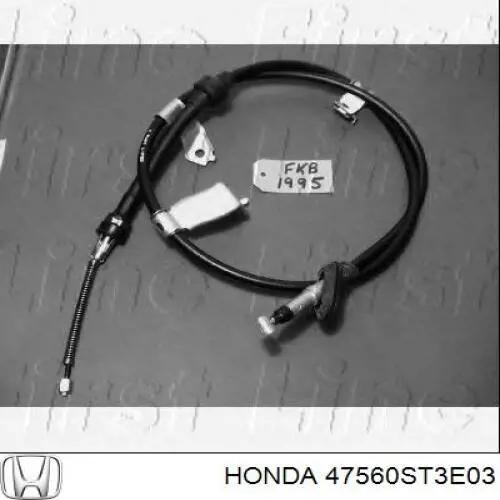 47560-ST3-E03 Honda трос ручного тормоза задний левый