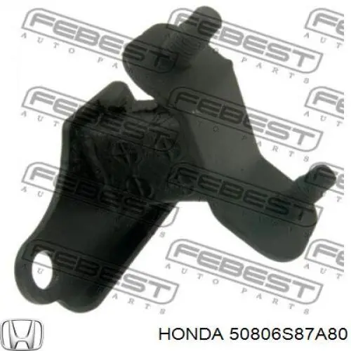 Soporte, motor izquierdo, trasero 50806S87A80 Honda/Acura