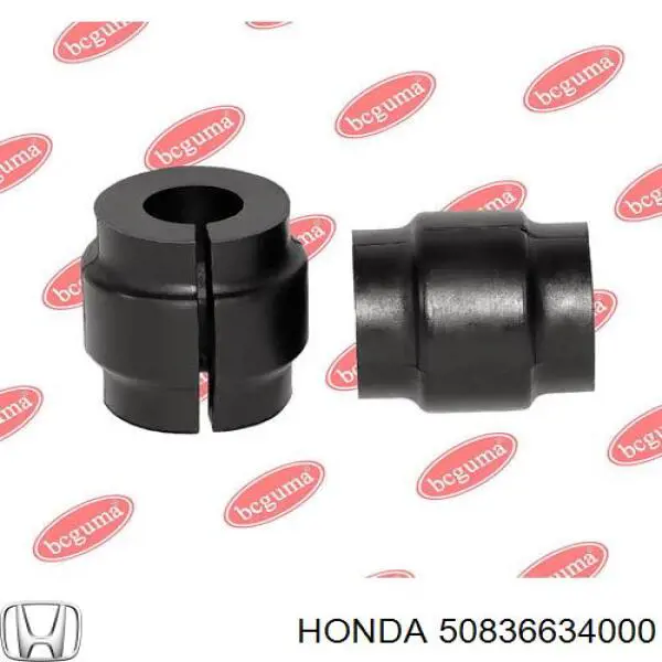 50836634000 Honda bloco silencioso de amortecedor traseiro